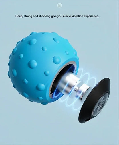 Electric Vibration Massage Ball – Fitness, Yoga & Muscle Relief