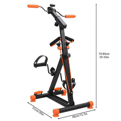 4-in-1 Mini Fitness Stepper with Handle & Rehab Trainer