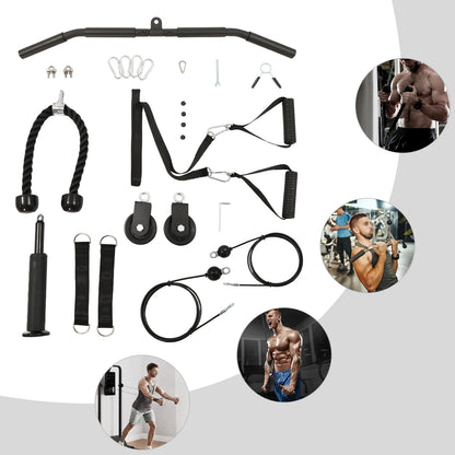 Home Gym Pulley Cable System – Fitness & Bodybuilding
